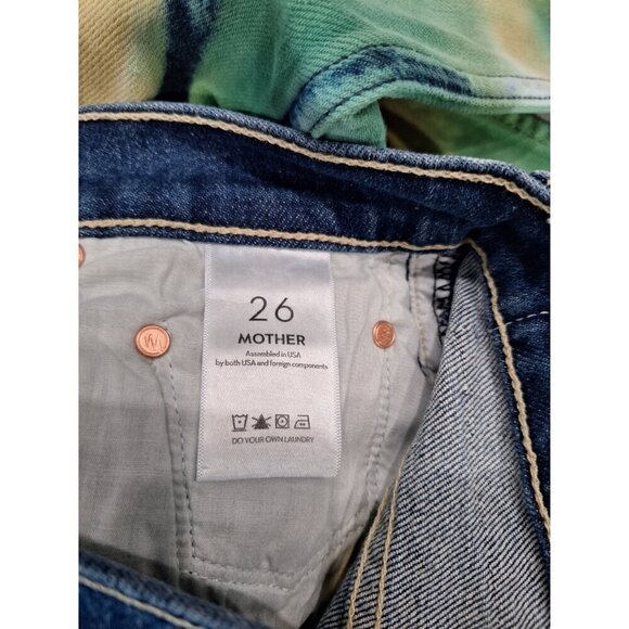 NWT Mother The Thrasher Flood Lava Lamp/Size 26 - Picture 5 of 8